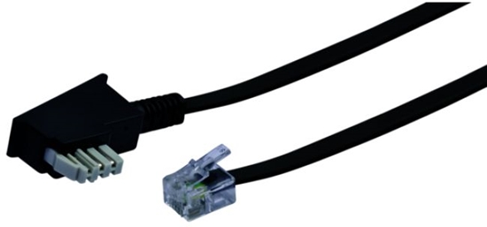 Изображение Schwaiger Kabel telefoniczny TAE-N -> RJ11 6P4C 10m (TAL6237533)