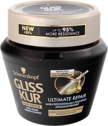 Picture of Schwarzkopf Gliss Kur Ultimate Repair Maska do włosów suchych i bardzo zniszczonych 300ml