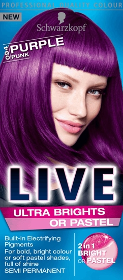 Изображение Schwarzkopf LIVE 94 PURPUROWY PUNK