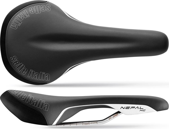 Изображение Selle Italia Siodło NEPAL TI L (id match - L1) Ti 316 Tube 7 Fibra-tek Czarne (SIT-028AC02AKC002)