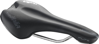 Изображение Selle Italia Siodło SELLE ITALIA FLITE BOOST L (id match - L1) TI 316 Tube 7, fibra-tek, czarne (NEW)