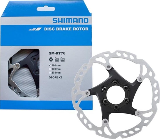 Picture of Shimano Tarcza hamulcowa Shimano XT SM-RT76 160mm 6 śr.