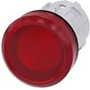 Picture of Siemens 3SU1001-6AA20-0AA0 alarm light indicator Red