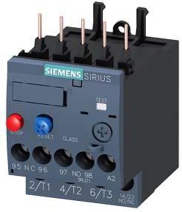 Изображение Siemens Przekaźnik termiczny 3,5 - 5A S00 (3RU2116-1FB0)