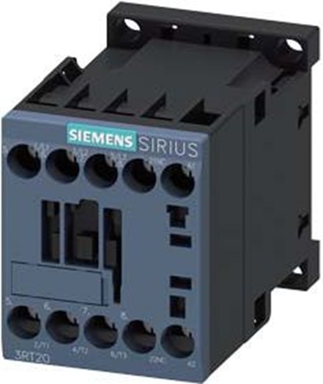 Изображение Siemens Stycznik mocy 12A 3P 230V AC 0Z 1R S00 (3RT2017-1AP02)