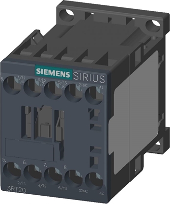 Attēls no Siemens Stycznik mocy 16A 3P 230V AC 0Z 1R S00 (3RT2018-1AP02)