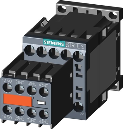 Attēls no Siemens Stycznik mocy 7A 3P 230V AC 2Z 2R S00 (3RT2015-1AP04-3MA0)