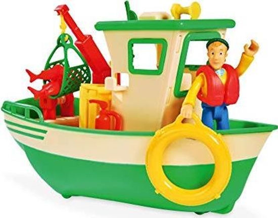 Picture of Simba Simba Sam Charlie's fishing boat with figure - 109251074