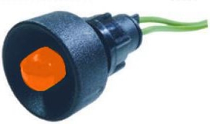 Изображение Simet Lampka sygnalizacyjna LED 10mm pomarańczowa Klp10O/24V (84410008)