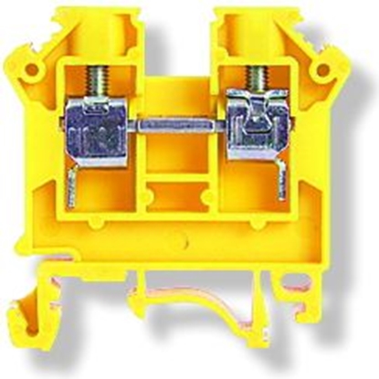 Attēls no Simet Złączka szynowa 2-przewodowa 6mm2 żółta NOWA ZSG 1-6.0Nz (11421314)