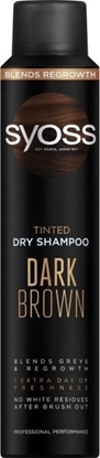 Picture of Syoss SYOSS_Tinted Dry Shampoo Dark Brown suchy szampon do ciemnobrązowych włosów 200ml