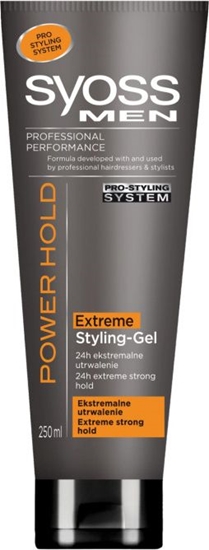 Picture of Syoss ŻEL DO WŁOSÓW SYOSS MEN POWER HOLD 250 ML