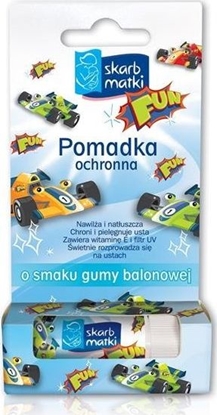 Picture of Skarb Matki SKARB MATKI_FUN pomadka ochronna o smaku gumy balonowej dla dzieci 6,5g