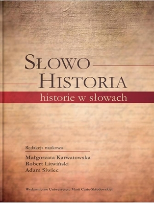 Picture of Słowo. Historia, historie w słowach