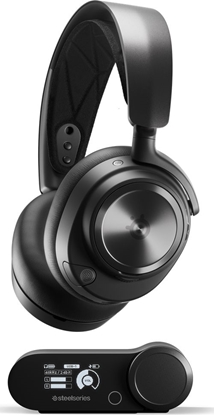 Изображение Słuchawki SteelSeries Arctis Nova Pro Wireless X Czarne (61521)