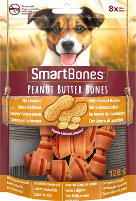 Изображение Smart Bones Smart Bones Peanut Butter mini 8 szt.