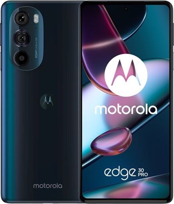 Изображение Motorola Edge 30 Pro PASS0027PL smartphone 17 cm (6.7") Dual SIM Android 12 5G USB Type-C 12 GB 256 GB 4800 mAh Blue