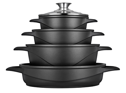 Attēls no Smile MGK-17 soup pot Black Aluminium