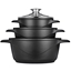 Attēls no Smile MGK-18 soup pot Black Aluminium