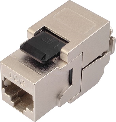 Attēls no Solarix Moduł keystone RJ45 kat.6A STP (SXKJ-10G-STP-BK-NA)