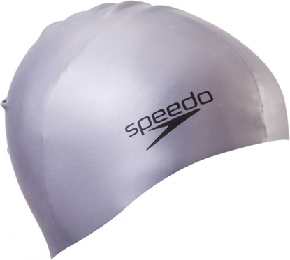 Picture of Speedo Czepek pływacki Moulded Silicon Cap grey (8709849086)