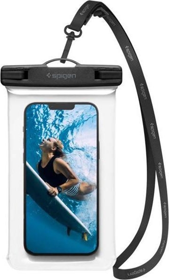 Picture of Spigen SPIGEN A601 UNIVERSAL WATERPROOF CASE CRYSTAL CLEAR