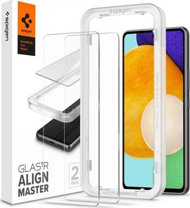 Изображение Spigen SZKŁO HARTOWANE SPIGEN ALM GLAS.TR 2-PACK GALAXY A53 5G CLEAR