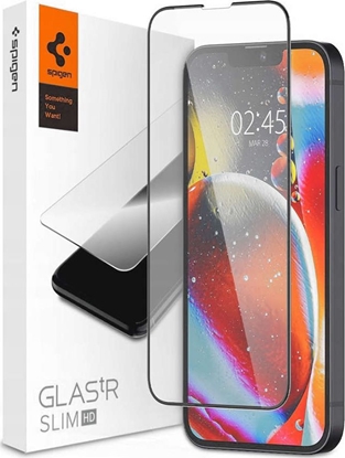 Изображение Spigen Szkło hartowane Spigen GLAS.tR Slim Apple iPhone 13 mini Black