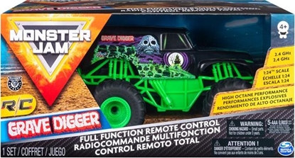 Изображение Spin Master Monster Jam 1:24 na radio Gravedigger