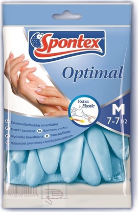 Изображение Spontex Rękawice Optimal Gloves Medium M 114037 SPONTEX