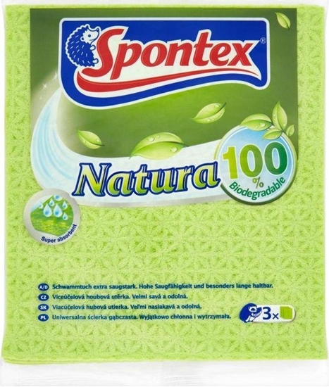 Изображение Spontex Ścierka gąbczasta Natura A3 42158