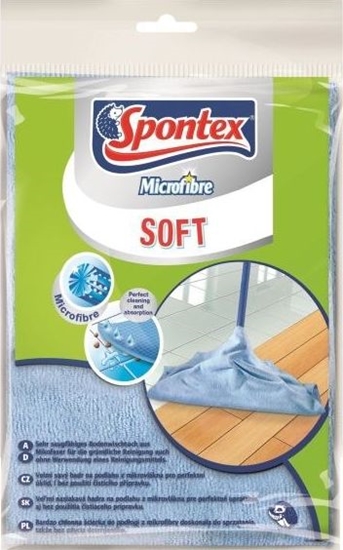 Изображение Spontex Ścierka podłogowa Microfibre Soft 44209