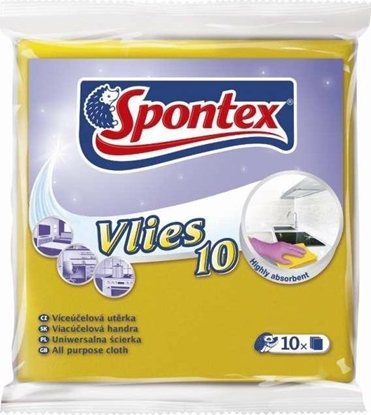 Изображение Spontex Spontex Ścierka Uniwersalna Vlies 10szt 44013