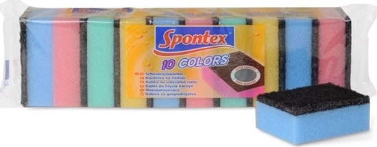 Picture of Spontex Zmywak Kolor 10szt 97070022