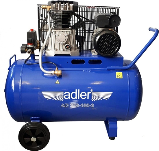 Изображение Sprężarka Adler ADLER SPRĘŻARKA 100l AD348-100-3 230V MAR3630.2