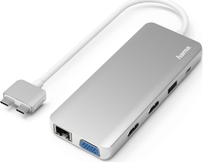 Picture of Stacja/replikator Hama Multiport USB-C  (002001330000)