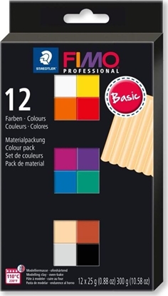 Picture of Staedtler Fimo Professional 12x25g Basic Colour