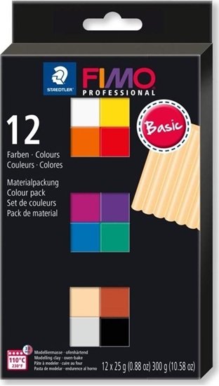 Picture of Staedtler Fimo Professional 12x25g Basic Colour