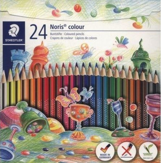 Picture of Staedtler Kredki trójkątne Noris Colour 24 kolory STAEDTLER