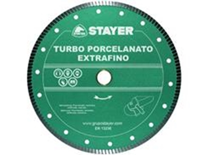 Attēls no Stayer Tarcza diamentowa 230x22,2mm TURBO PORCELANTE EXTRAFINO - STA-D2330EP