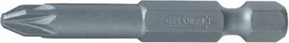 Attēls no Stanley końcówka 1/4" długa Pz2 x 50mm cienki 6 sztuk z wcięciem (13-638-1)