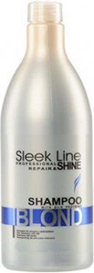 Picture of Stapiz Sleek Line Blond Shampoo Szampon z jedwabiem do włosów blond 300ml