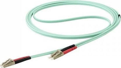 Picture of StarTech Cable StarTech LWL LC Duplex OM4 10m Aqua