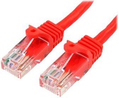 Изображение StarTech RJ-45 męski-męski 5m czerwony (45PAT5MRD)