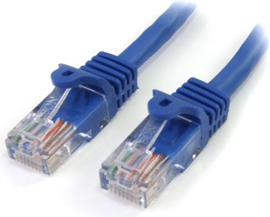 Picture of StarTech RJ-45/RJ-45 kat.5e U/UTP Niebieski 5m (45PAT5MBL)