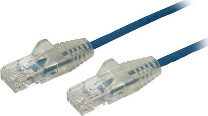 Attēls no StarTech STARTECH.COM 2,5m Cat6-Kabel - Schlankes Cat6-Patchkabel - Blau - Snagless-RJ45-Steckverbinder - LSZH - 28 AWG Kupferdraht