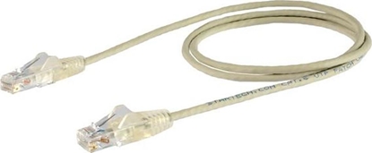 Attēls no StarTech STARTECH.COM 2,5m Cat6-Kabel - Schlankes Cat6-Patchkabel - Grau - Snagless-RJ45-Steckverbinder - LSZH - 28 AWG Kupferdraht