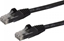 Attēls no StarTech STARTECH.COM 7,5m CAT6 Kabel - schwarzes CAT6-Patchkabel - Snagless-RJ45 - 24 AWG Kupferdraht - LAN - Ethernet N6PATC750CMBK