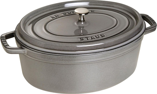 Picture of STAUB Garnek STAUB żeliwny owalny 5.5 ltr grafitowy uniwersalny