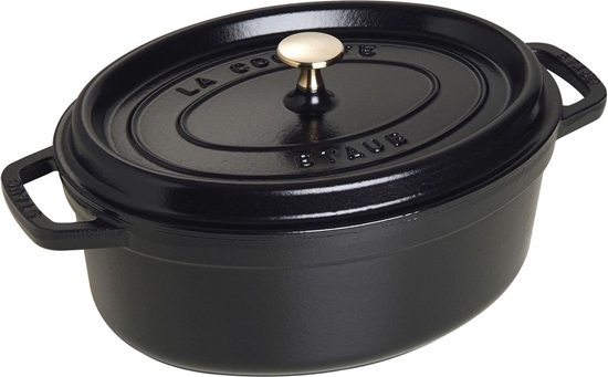 Picture of STAUB Garnek żeliwny owalny 4.2l czarny